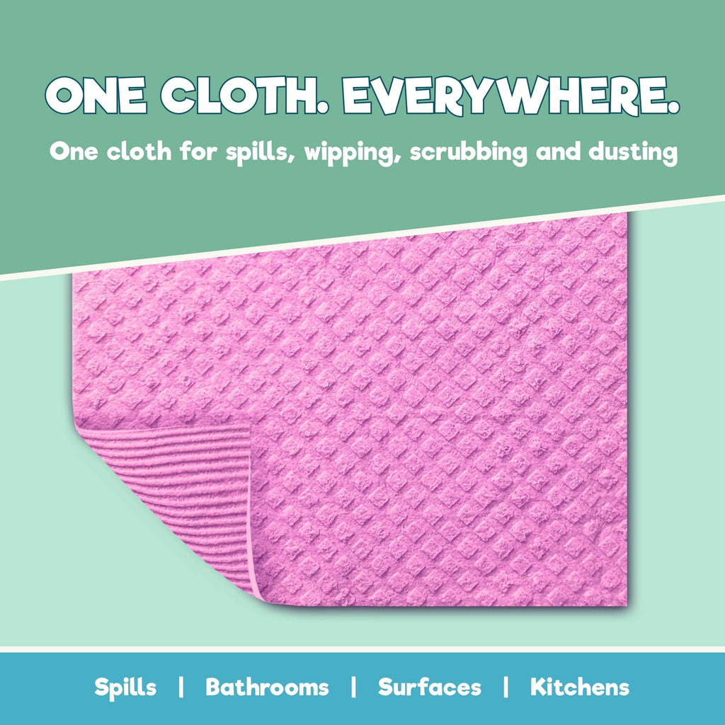 All-Purpose Eco Cloths (Swedish Dishcloths) | 6 Pack