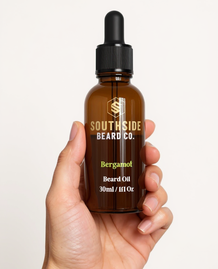 Bergamot Beard Oil | 30ml | Citrus & Floral | Non Greasy | Stops Beard Itch