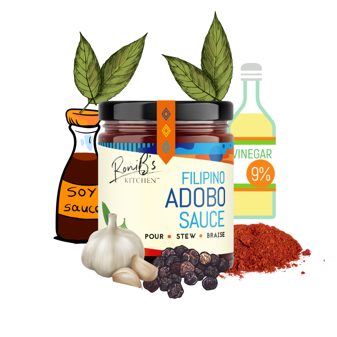 Filipino Style Adobo Sauce - The Heart of Philippine Cuisine! Easy To Cook With