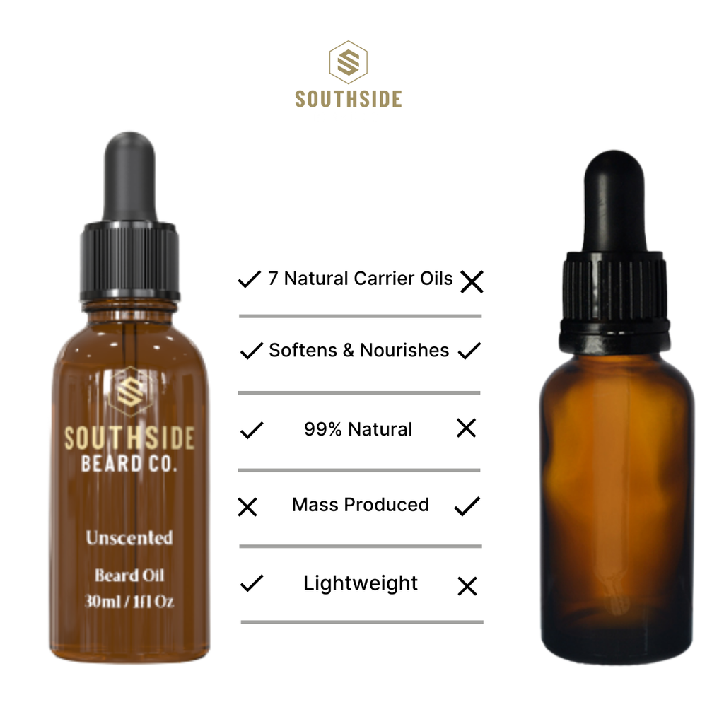 Bergamot Beard Oil | 30ml | Citrus & Floral | Non Greasy | Stops Beard Itch
