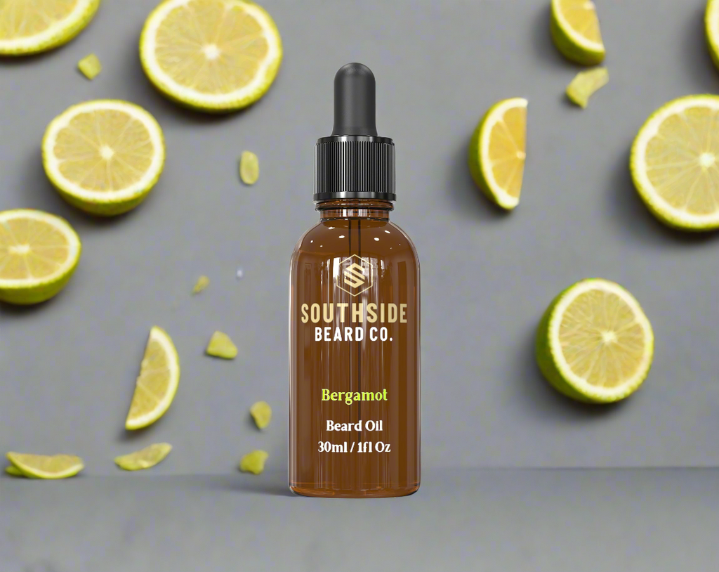 Bergamot Beard Oil | 30ml | Citrus & Floral | Non Greasy | Stops Beard Itch