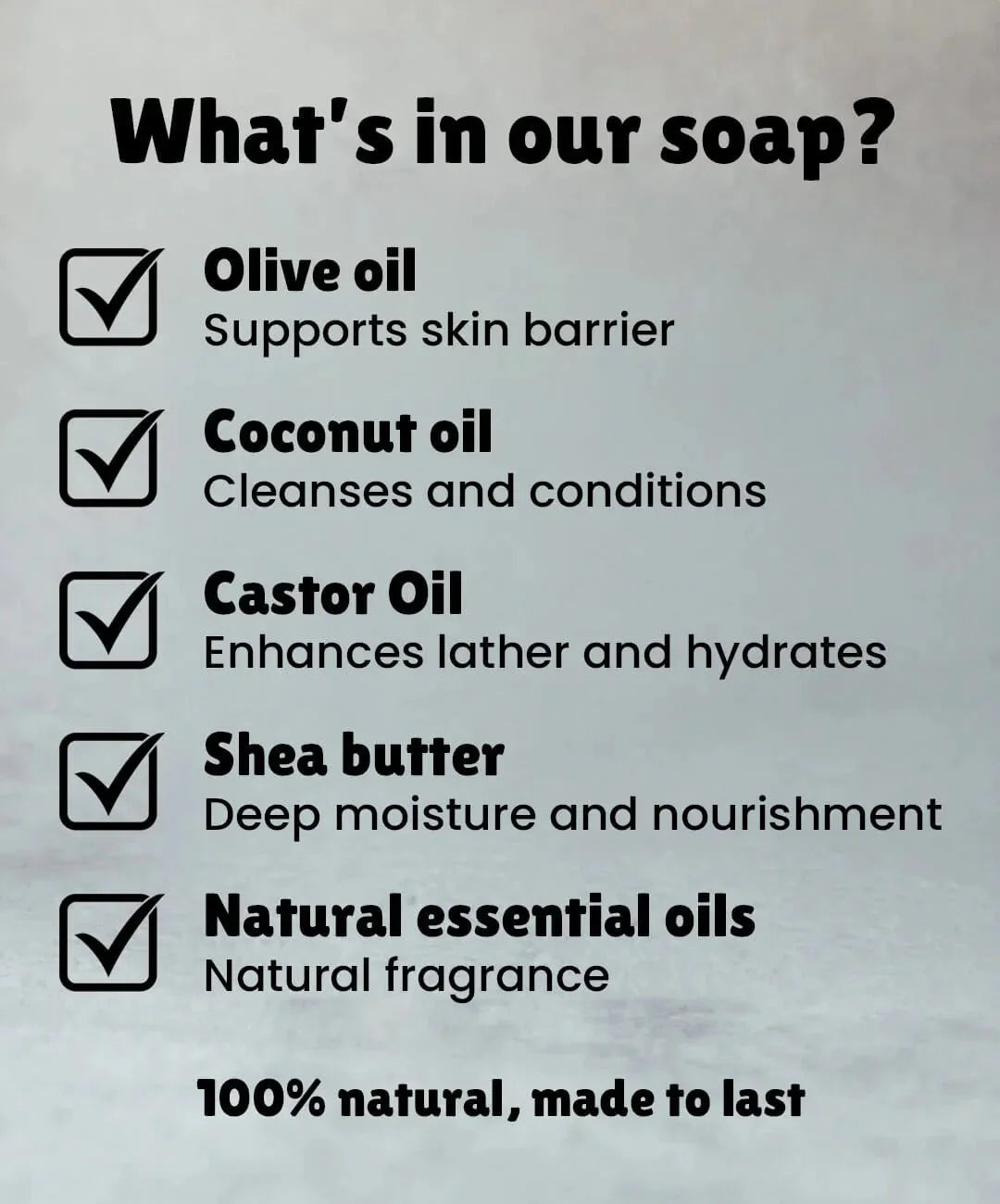 Natural Soap Bar Bundle (12 pack)