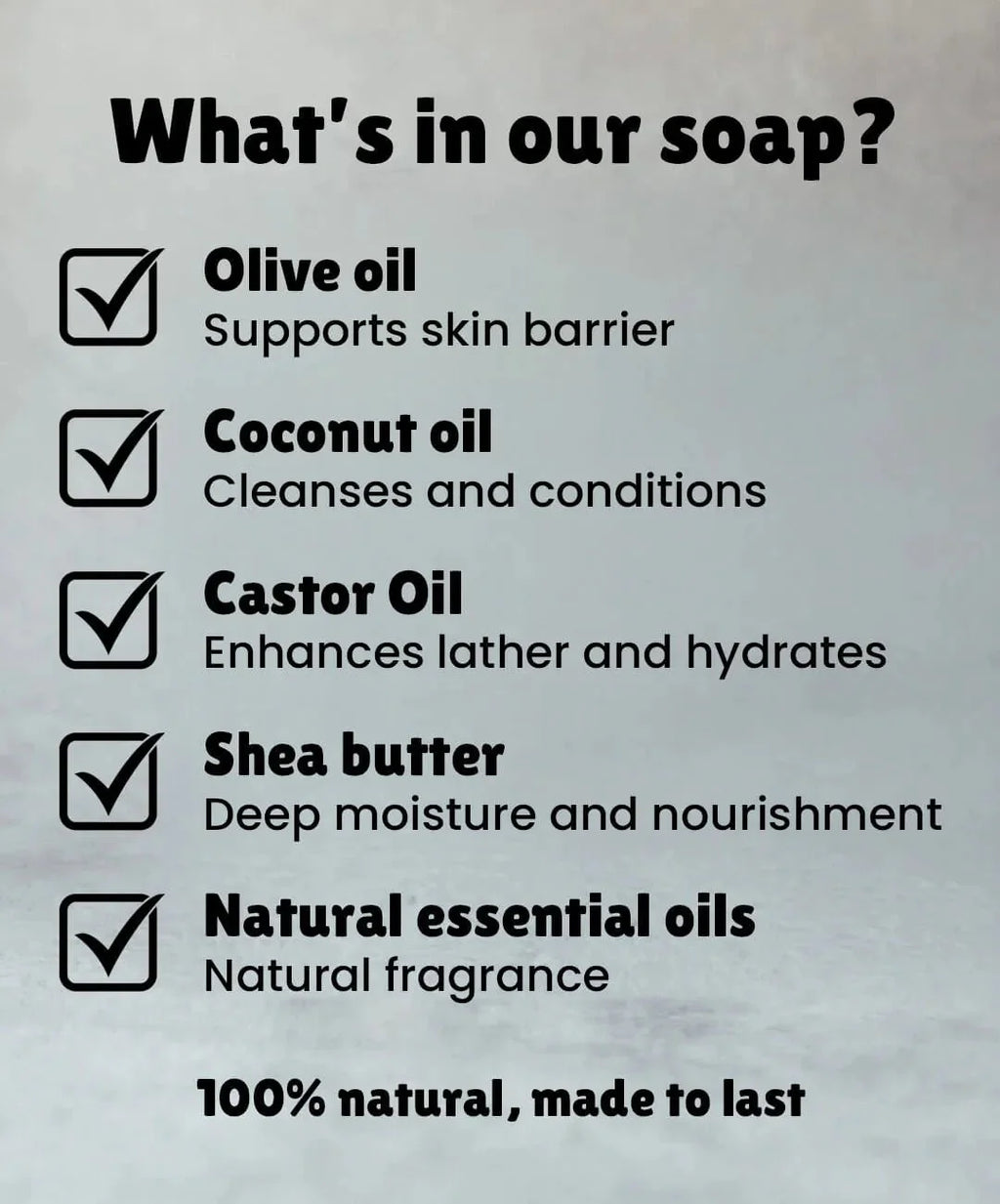 Natural Soap Bar Bundle (4 pack)
